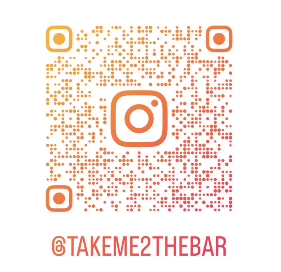 Instagram QR code for @takeme2thebar